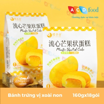 Bánh trứng vị xoài non 160g